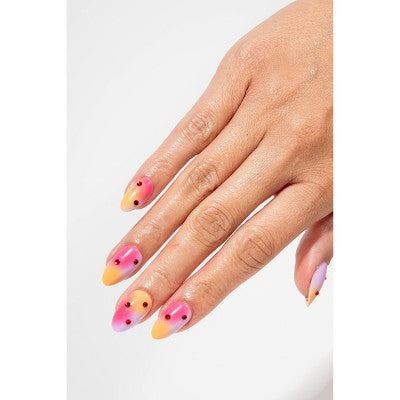 Chillhouse Chill Tips Press-On Fake Nails Sunset Sorbet 24ct - New