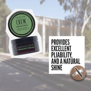 American Crew Men's Medium Hold and Medium Shine Forming Gel Cream 3oz