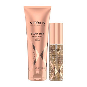 Nexxus Weightless Style Smooth & Full Blow Dry Balm Volumizing Hair Cream 6 fl oz - Imperfect Container