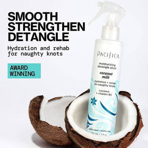 Pacifica Coconut Milk Leave-On Detangling and Repair Spray 7 fl oz