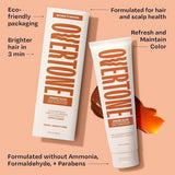 Overtone Ginger Glow Daily Conditioner- Semi-Permanent Copper 4.5 oz - New