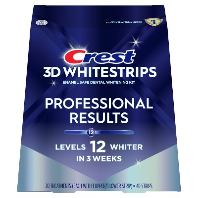 Crest 3D Whitestrips Professional Whitening Kit 20 Treatments - Missing Box