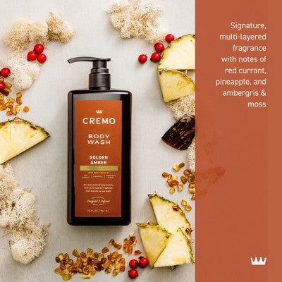 Cremo Body Wash Golden Amber 32 fl oz