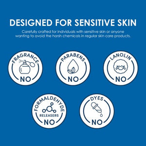 Vanicream Facial Moisturizer SPF 30 Zinc Oxide Mineral Sunscreen for Sensitive Skin 2.5oz - Imperfect Box