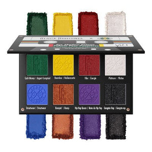 Black Radiance Cross Colors Playlist Eyeshadow Palette 0.37oz - Imperfect Box
