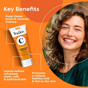 TruSkin Vitamin C Brightening Cleanser for Face 5 fl oz
