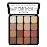 NYX Ultimate Eyeshadow Palette Warm Neutrals 16 Vegan Shades