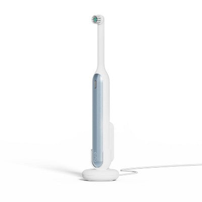 quip Rev Oscillating Rechargeable Electric Toothbrush White/Blue