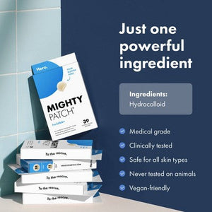 Hero Cosmetics Mighty Patch Invisible Acne Pimple Patches 39ct