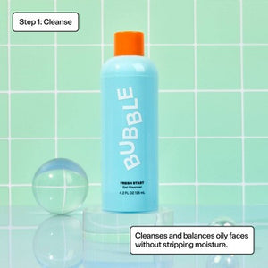 Bubble Skincare Shower Caddy Skincare Sets for Combination Skin 3ct - Imperfect Box