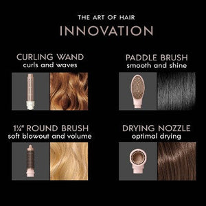InfinitiPRO by Conair DigitalAIRE Multi-Attachment Styling System Rose Pink 1.25" - Imperfect Box