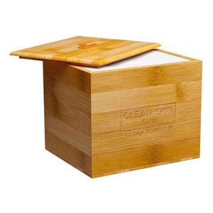 Clean-Skin-Club-Clean-Towels-XL-Original-+-Bamboo-Container-Cover-50ct-Bathroom-Accessory-Sets