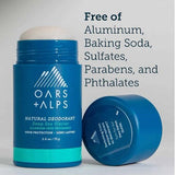 OARS + ALPS Men's Sensitive Roll-On Natural Deodorant Deep Sea Glacier 2.6oz