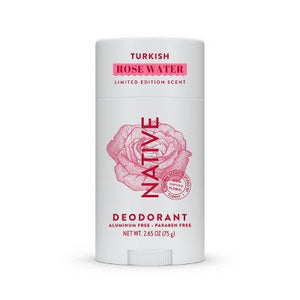 Native Limited Edition Global Flavors Deodorant Turkish Rose Water 2.65 fl oz - Imperfect Container