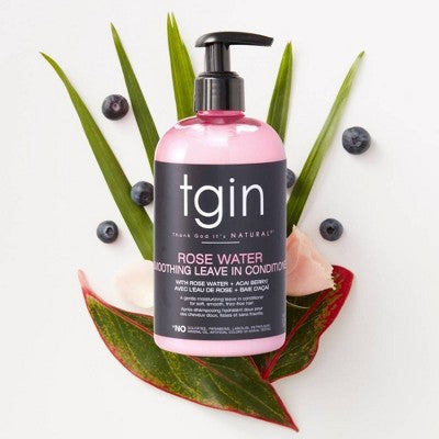 TGIN Rose Water Smoothing Leave In Conditioner 13 fl oz