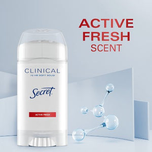 Secret Clinical Active Fresh 2.6oz Antiperspirant