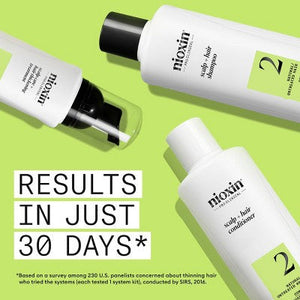Nioxin System 2 Hair Thickening Natural & Untreated Hair Shampoo & Conditioner Kit 3ct - New