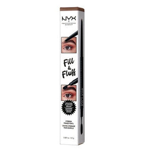NYX Professional Makeup Fill & Fluff Eyebrow Pomade Pencil Auburn 0.007oz - Imperfect Box