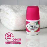 Crystal 3-in-1 Natural Mineral Roll-On Deodorant Unscented 2.25 fl oz