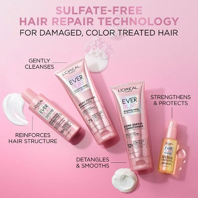 L'Oreal Paris EverPure Sulfate Free Bond Repair Pre Shampoo Treatment 5.1 fl oz