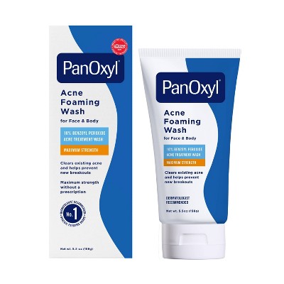PanOxyl 10% Benzoyl Peroxide Acne Foaming Wash 5.5oz - Missing Box