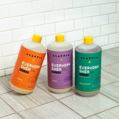 Alaffia EveryDay Shea Bubble Bath Unscented 32 fl oz