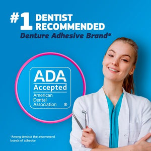 Fixodent Complete Original Denture Adhesive Cream 2.4oz 2-Pack Imperfect Box