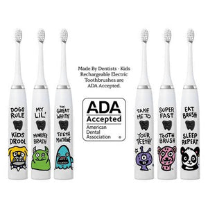Made By Dentists Kids Rechargeable Electric Toothbrush Panda - Imperfect Box