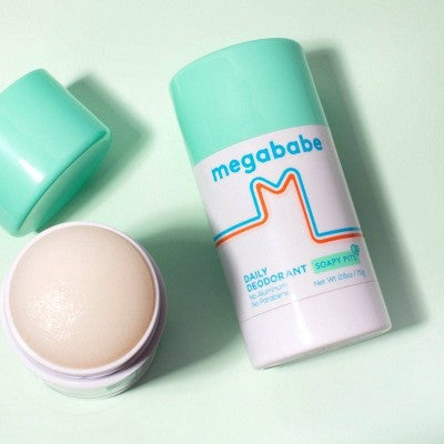 Megababe Soapy Pits Daily Solid Deodorant 2.6oz