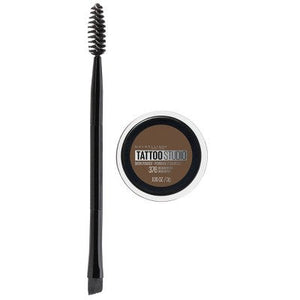 Maybelline Tattoo Studio Waterproof Brow Pomade 376 Medium Waterproof Brown 0.11oz - Imperfect Box