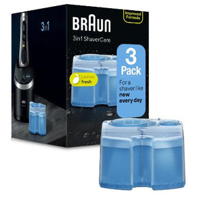 Braun Clean & Renew Refill Cartridges for Clean & Charge Systems 3-Pack