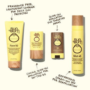 Sun Bum Sunscreen Face Lotion SPF 50 3 fl oz - Imperfect Container