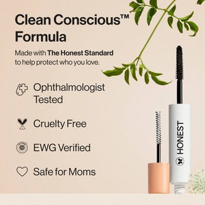 Honest Beauty Extreme Length Mascara + Lash Primer 0.81 fl oz/3pk - New