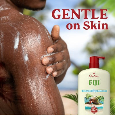 Old Spice Men's Body Wash Fresh Tropical Scent 30 fl oz - Imperfect Container