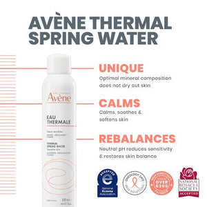 Avene Thermal Spring Water Facial Mist Spray 10.1 fl oz - Imperfect Container