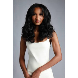 Curlkalon Soft Curl 10 Inch Clip-In Hair Extensions 9ct Natural Black