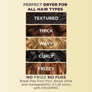 Conair InfinitiPro Soft Bonnet Hair Dryer Gold - Imperfect Box