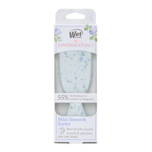 Wet Brush x LoveShackFancy Mini Shine Detangling Brush English Ivy Blue - Imperfect Box