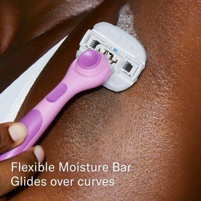 Flamingo Moisture Plus Women's Razor Blade Refills 4ct