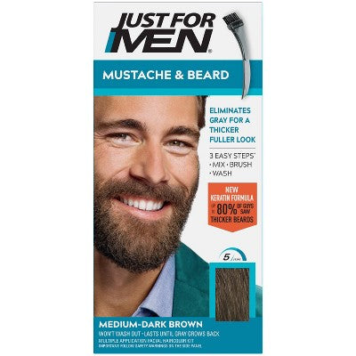 Just-For-Men-Mustache-&-Beard-Coloring-for-Gray-Hair-with-Brush-Included-Medium-Dark-Brown-M40-New-Hair-Color