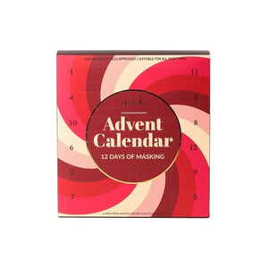 Que Bella Advent Calendar 12 days of Masking Gift Set 12ct/2.88 fl oz - Missing Box