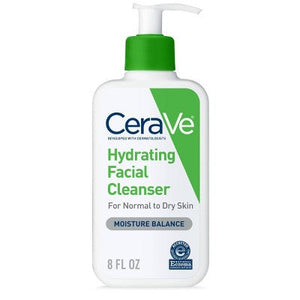 CeraVe Hydrating Face Wash with Hyaluronic Acid and Glycerin 8 fl oz - New