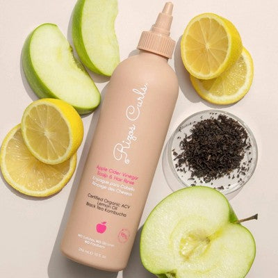 Rizos Curls Apple Cider Vinegar Scalp & Hair Rinse 10 fl oz - Imperfect Container