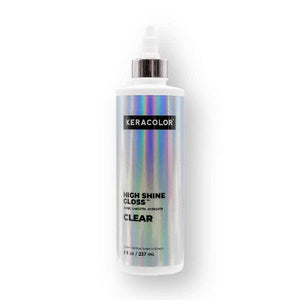 Keracolor High Shine Tinted Gloss Clear 8 fl oz - Imperfect Container