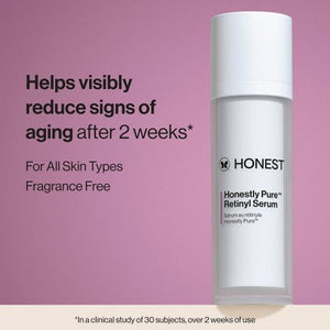 Honest Beauty Honestly Pure Retinyl Serum with Retinyl Linoleate 1.0 fl oz - New