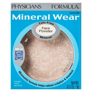 Physicians Formula Mineral Wear Pressed Powder (Talc-Free) Light Beige 0.3oz
