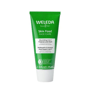 Weleda Skin Food 2-In-1 Cleanser & Mask 2.5 fl oz