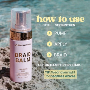 Beachwaver Co. Braid Balm Pre Braid Prep 4oz