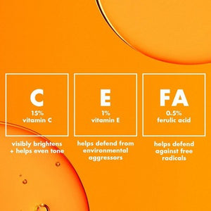 e.l.f. SKIN Bright Icon Vitamin C + E + Ferulic Face Serum 1 fl oz - Missing Box