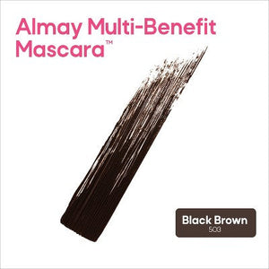 Almay Multi-Benefit Mascara Eyeliner Pack 503 Black 0.24 oz - Imperfect Box